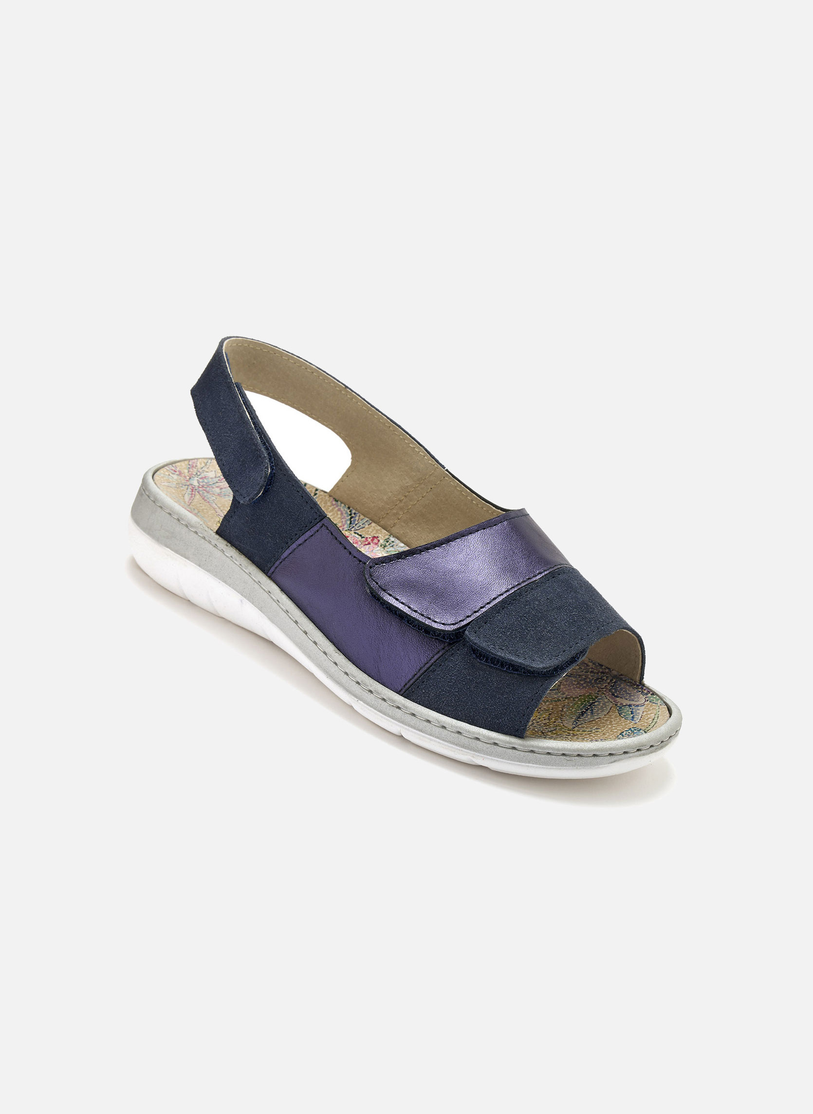 Sandales SANDALES femme bleu Pediconfort Sandales SANDALES femme bleu Bleu marine