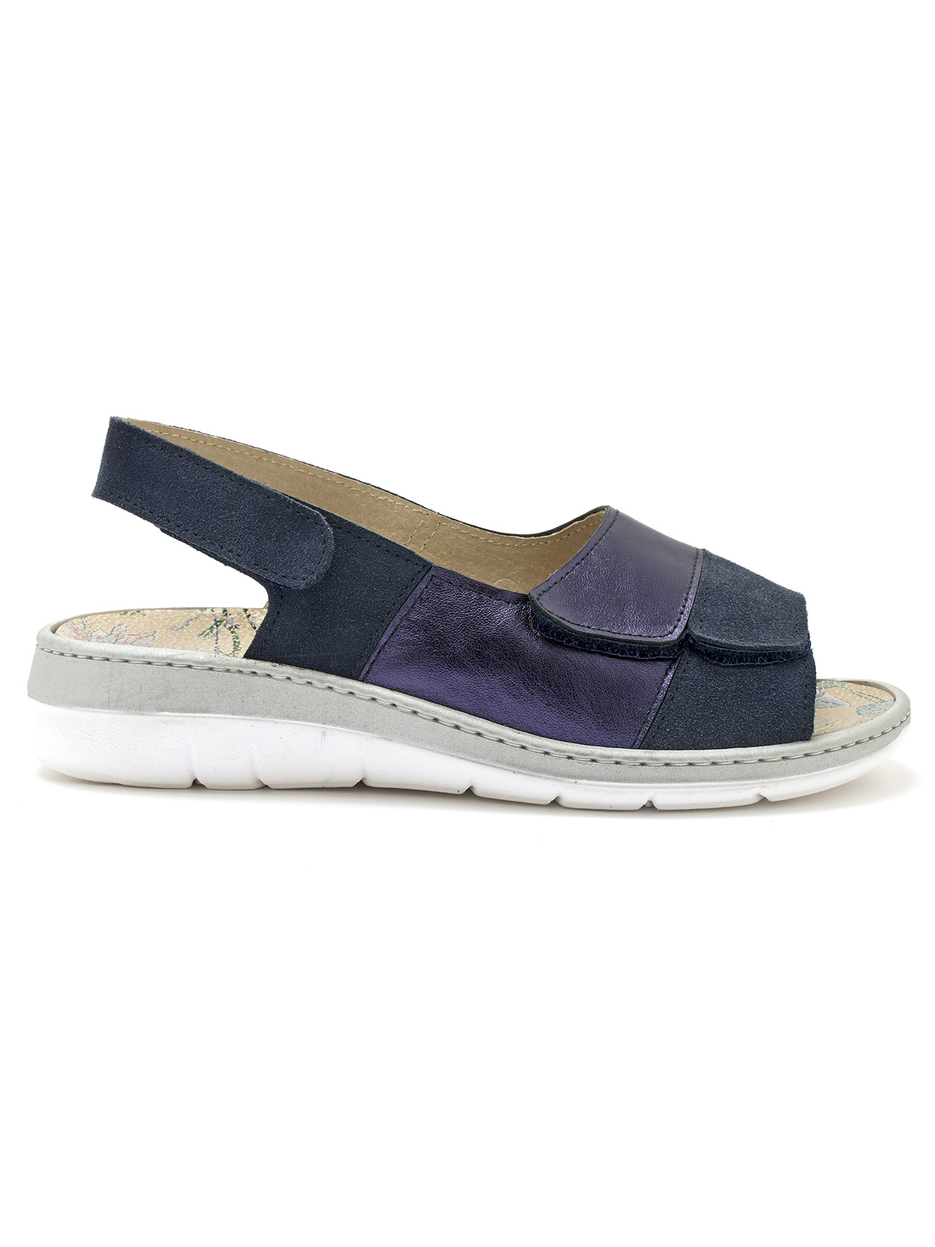 Sandales SANDALES femme bleu Pediconfort Sandales SANDALES femme bleu Bleu marine