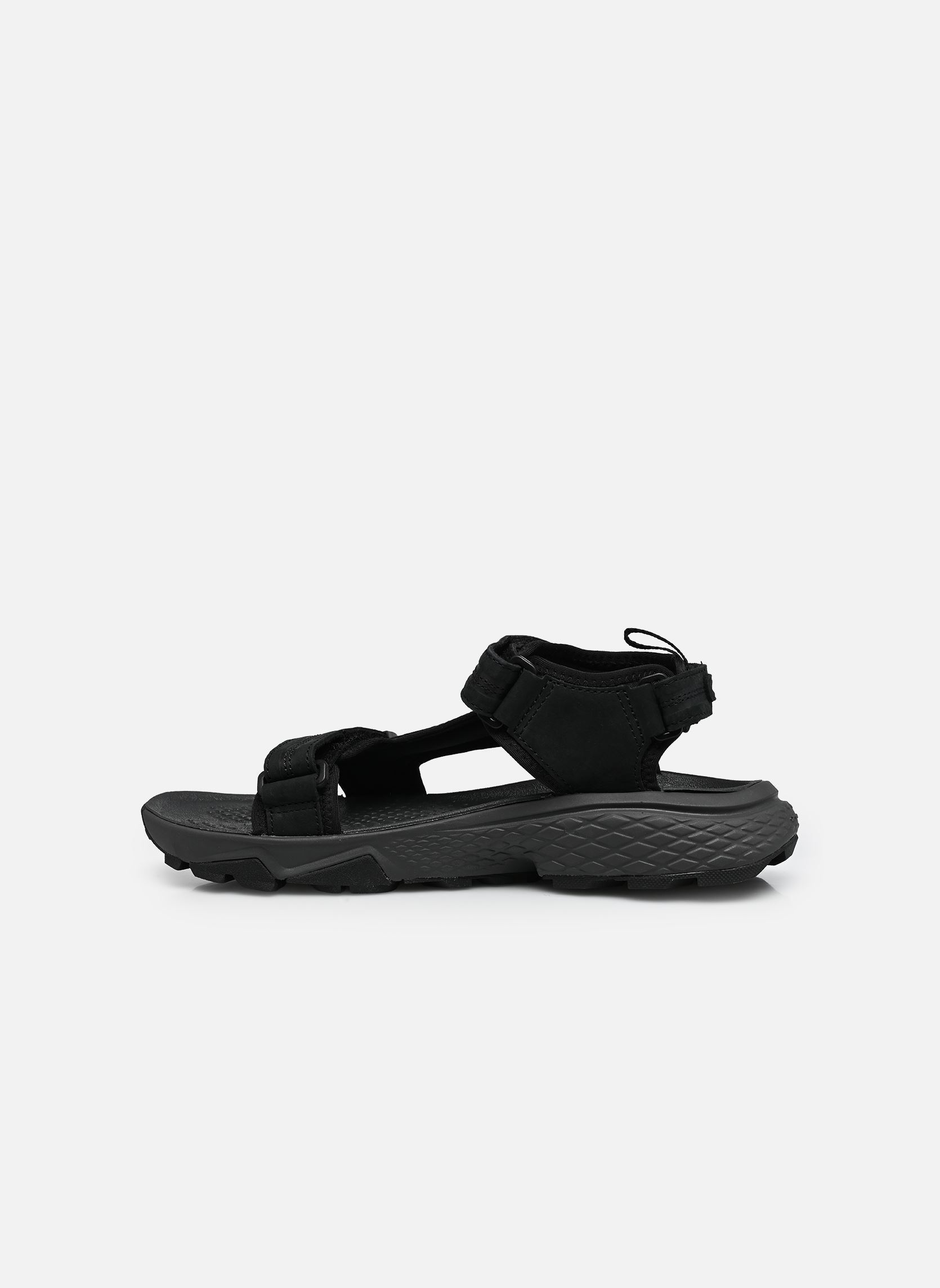 Sandalen en muilen PEAKFREAK RUSH SANDAL LEA heren zwart Columbia Sandalen en muilen PEAKFREAK RUSH SANDAL LEA heren zwart BLACK, DARK GREY