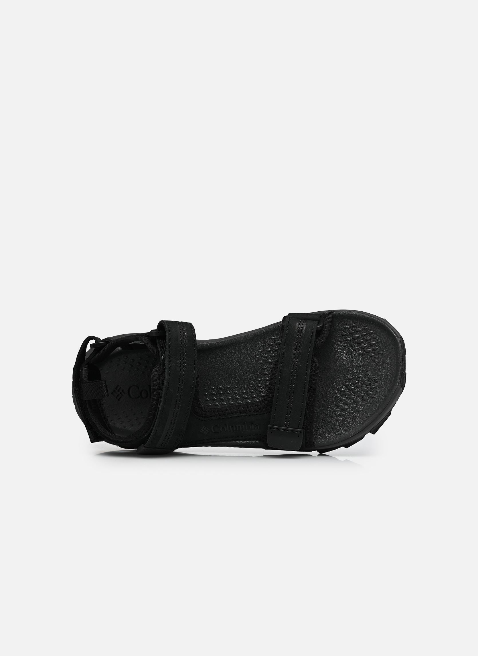 Sandalen en muilen PEAKFREAK RUSH SANDAL LEA heren zwart Columbia Sandalen en muilen PEAKFREAK RUSH SANDAL LEA heren zwart BLACK, DARK GREY
