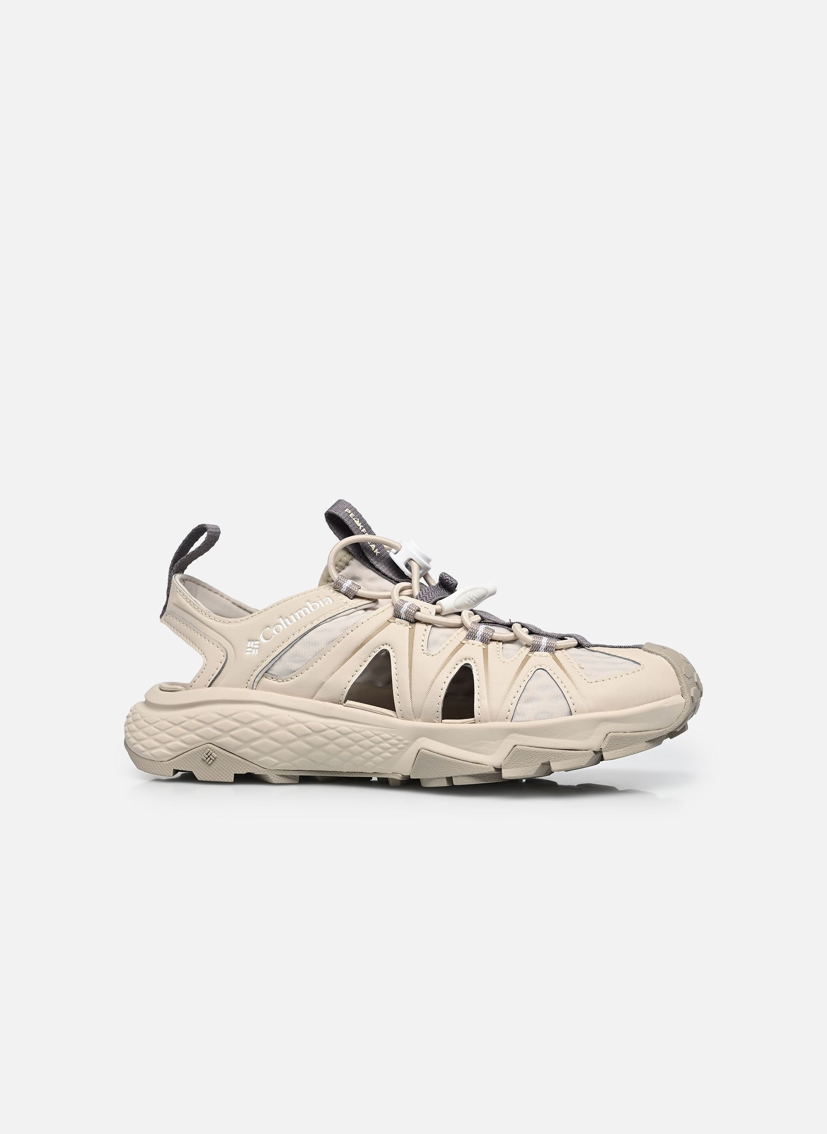 Sandalen PEAKFREAK RUSH SHANDAL W damen beige Columbia Sandalen PEAKFREAK RUSH SHANDAL W damen beige Dark Stone, Granite Purple