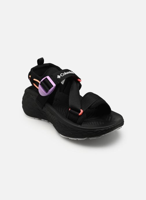 Columbia Platte sandalen KONOS ELEVATE STRAP SANDAL dames zwart