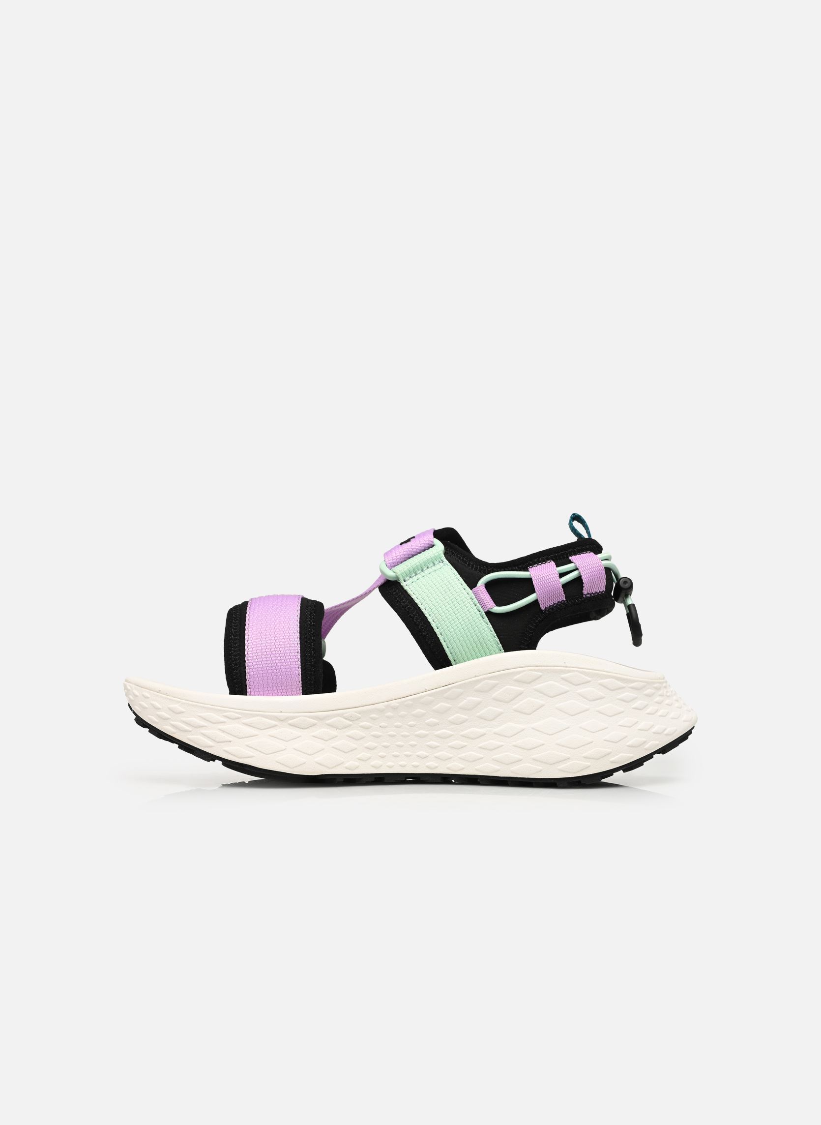 Flache Sandalen KONOS ELEVATE STRAP SANDAL damen mehrfarbig Columbia Flache Sandalen KONOS ELEVATE STRAP SANDAL damen mehrfarbig Black, Sea Ice
