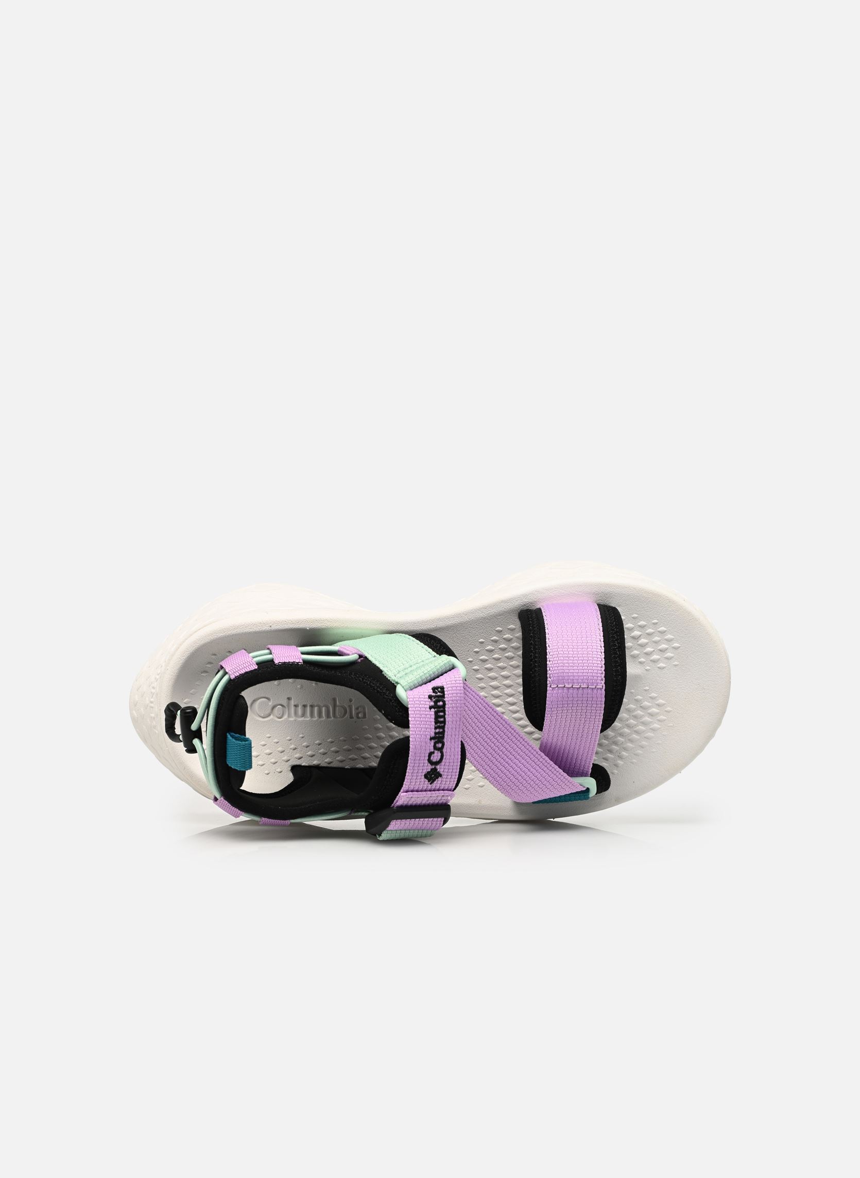 Flache Sandalen KONOS ELEVATE STRAP SANDAL damen mehrfarbig Columbia Flache Sandalen KONOS ELEVATE STRAP SANDAL damen mehrfarbig Black, Sea Ice