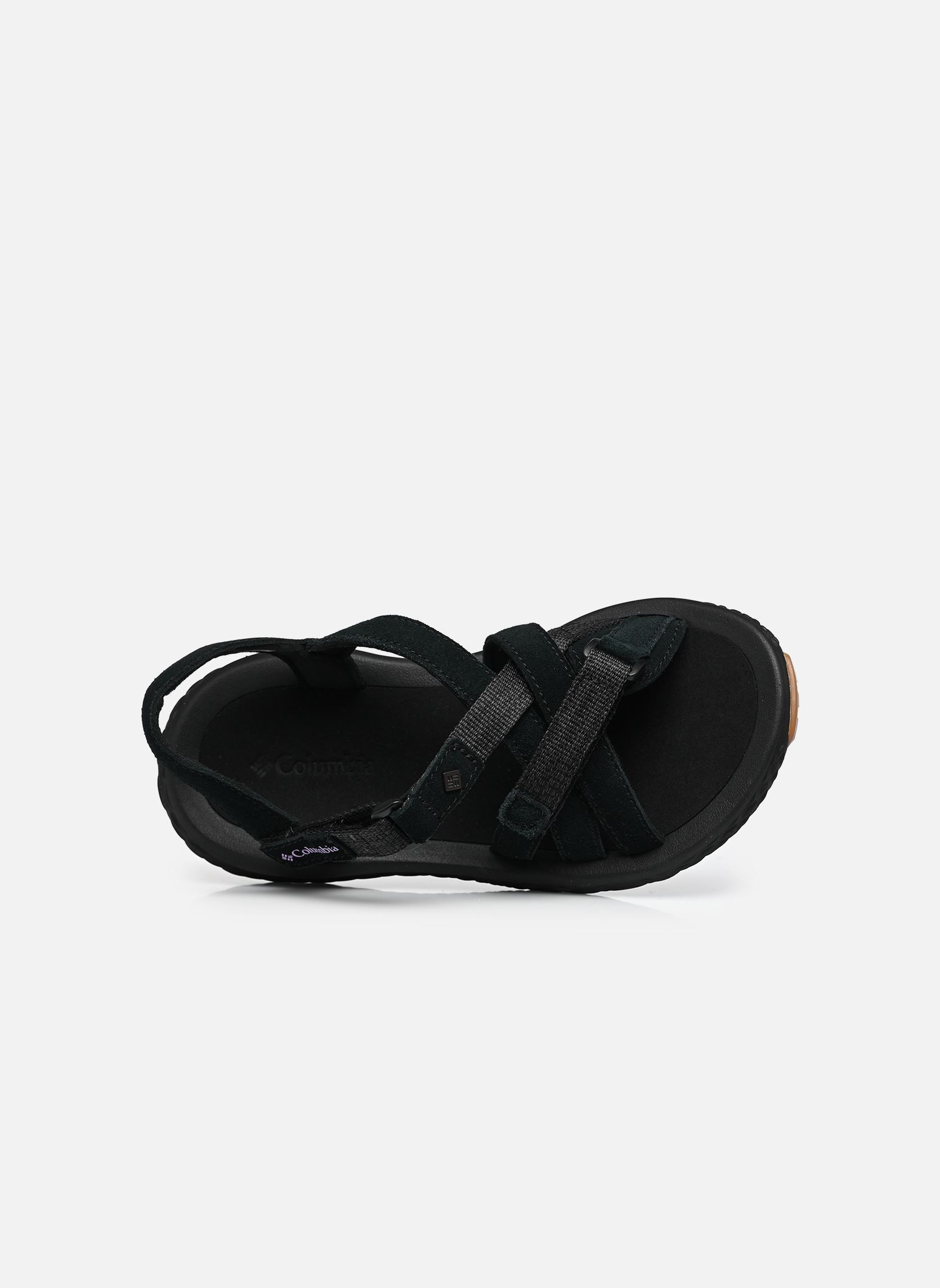 Flache Sandalen KONOS ESLA SANDAL damen schwarz Columbia Flache Sandalen KONOS ESLA SANDAL damen schwarz Black, Hydrangea