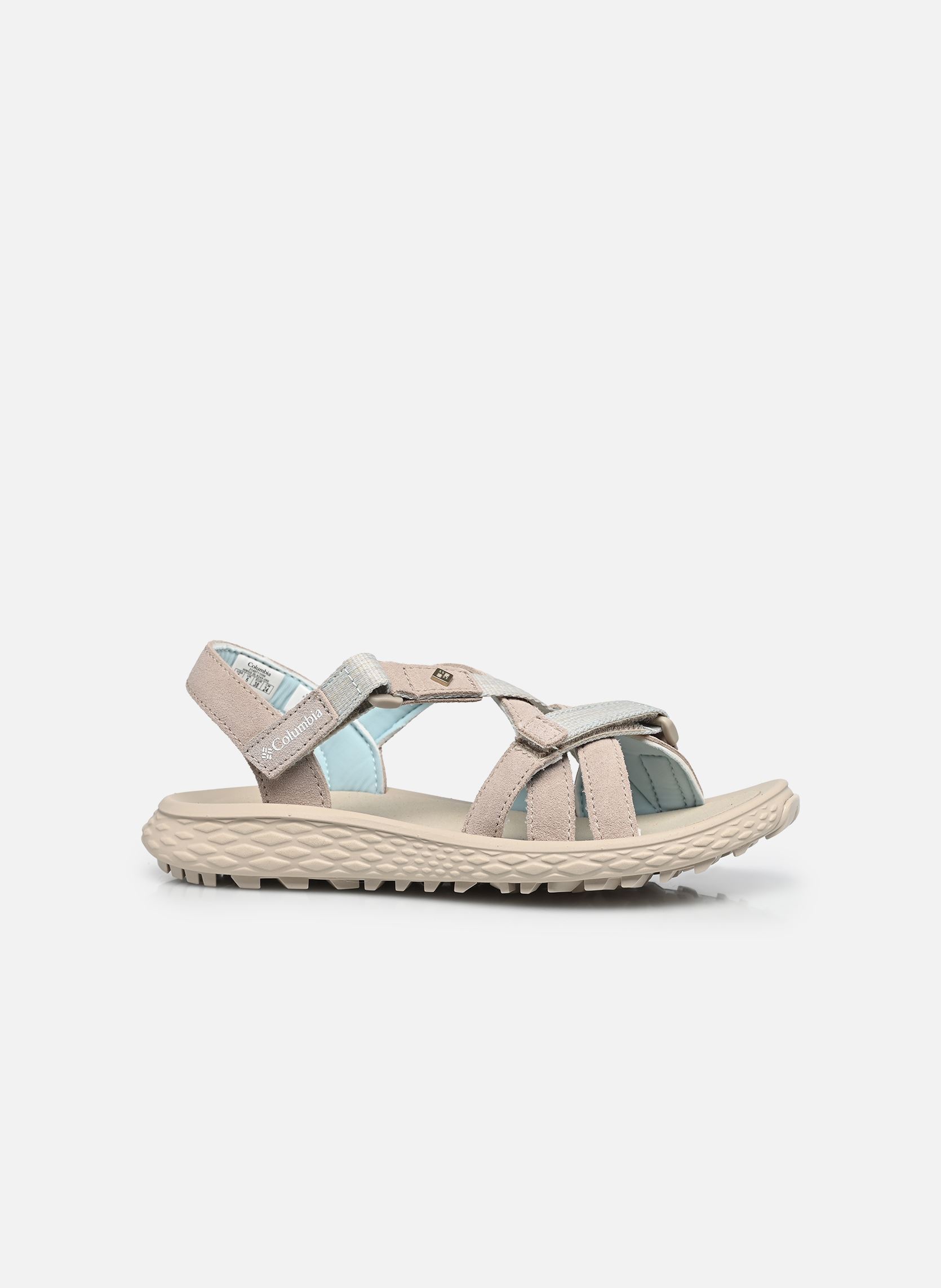 Sandales plates KONOS ESLA SANDAL femme beige Columbia Sandales plates KONOS ESLA SANDAL femme beige Soft Taupe, Marine Light