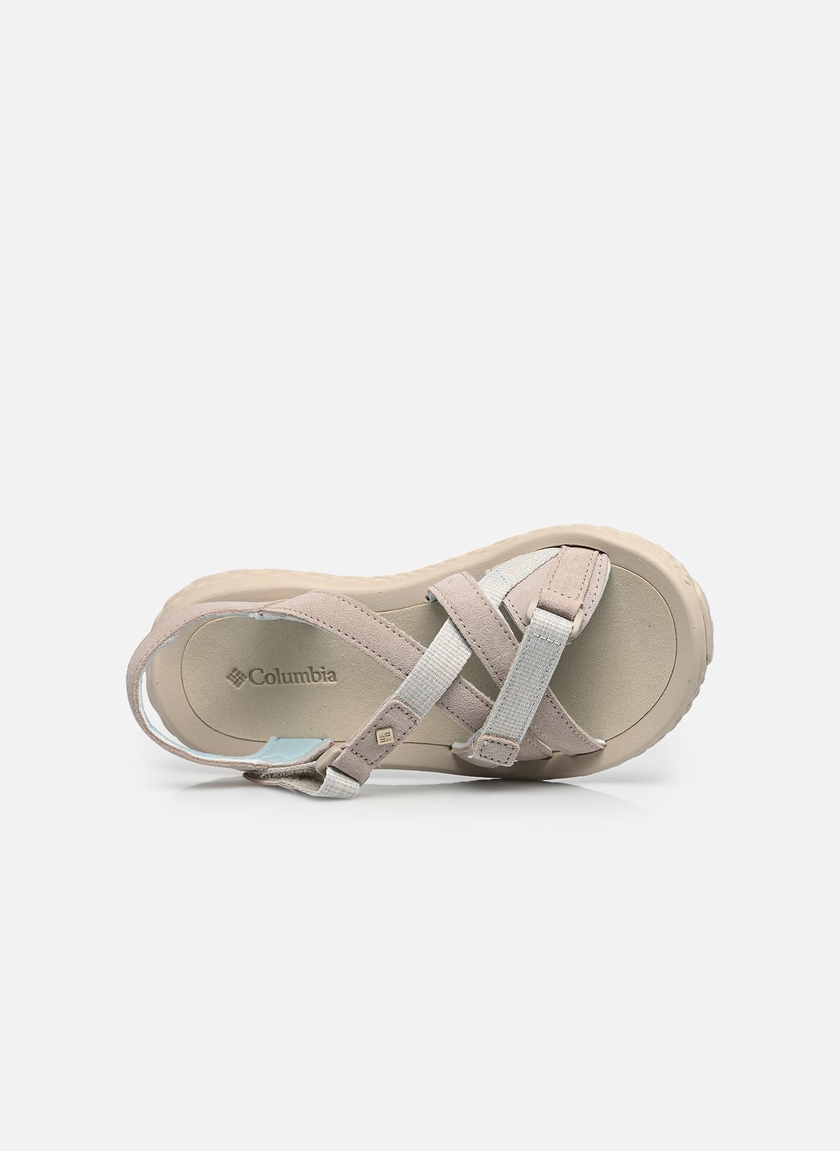 Sandales plates KONOS ESLA SANDAL femme beige Columbia Sandales plates KONOS ESLA SANDAL femme beige Soft Taupe, Marine Light