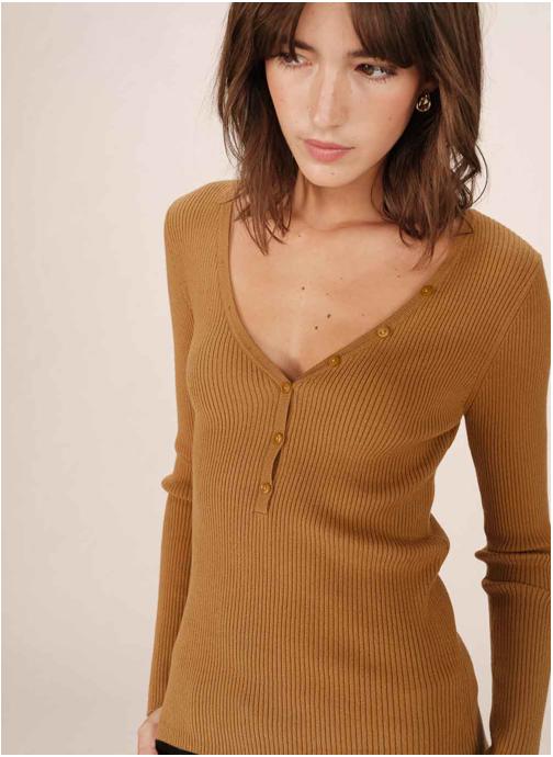 women's envie pullover jaune main image 0