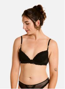 Brassières Soutien-gorge ampliforme coque moulée push-up noir Poison femme noir Pomm'Poire Brassières Soutien-gorge ampliforme coque moulée push-up noir Poison femme noir Noir