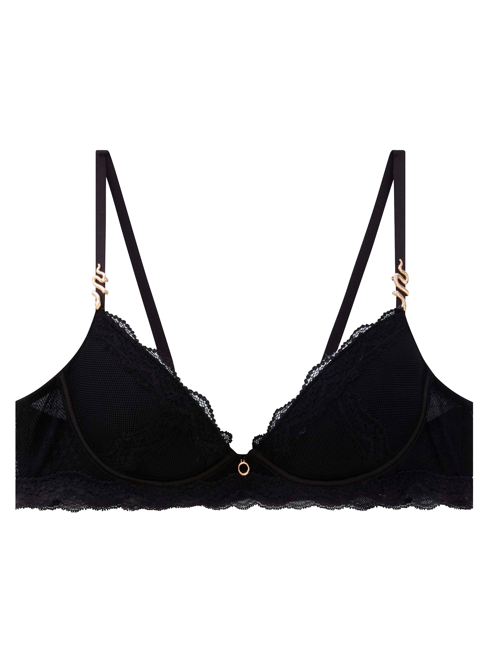 Brassières Soutien-gorge ampliforme coque moulée push-up noir Poison femme noir Pomm'Poire Brassières Soutien-gorge ampliforme coque moulée push-up noir Poison femme noir Noir