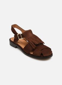 Sandales plates Assama femme beige