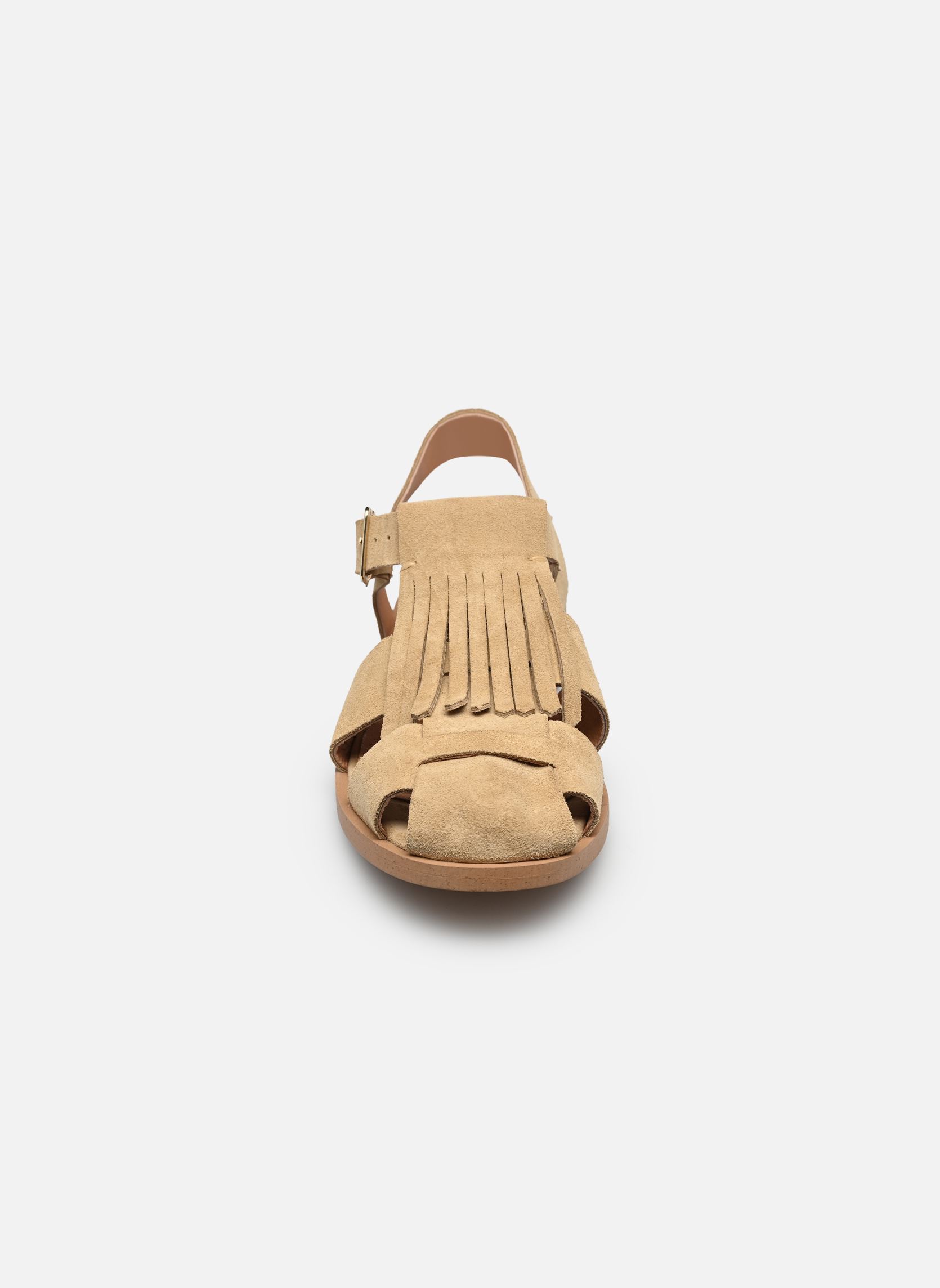 Sandales plates Assama femme beige Georgia Rose Sandales plates Assama femme beige BEIGE
