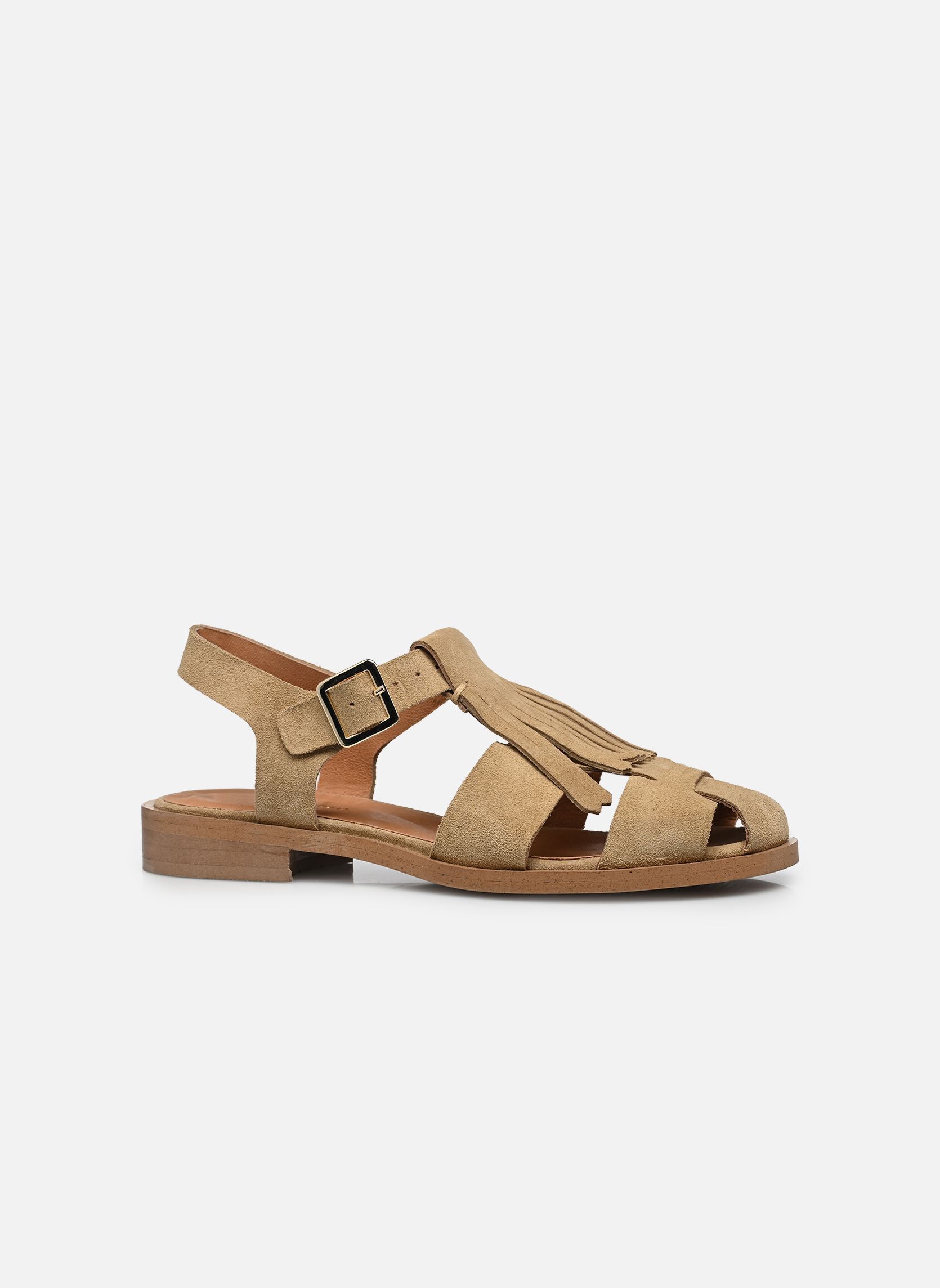 Sandales plates Assama femme beige Georgia Rose Sandales plates Assama femme beige BEIGE
