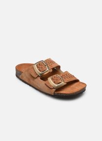 Mules Astrid Crosta femme marron Semerdjian Mules Astrid Crosta femme marron COGNAC