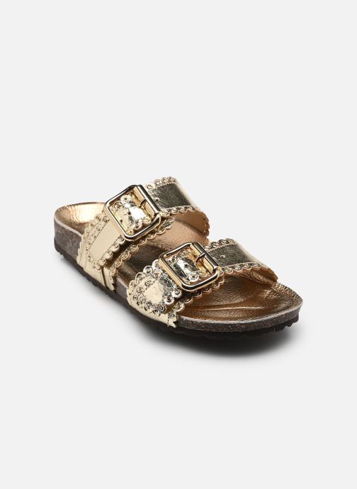 Semerdjian Mules Ariana Crack femme or et bronze