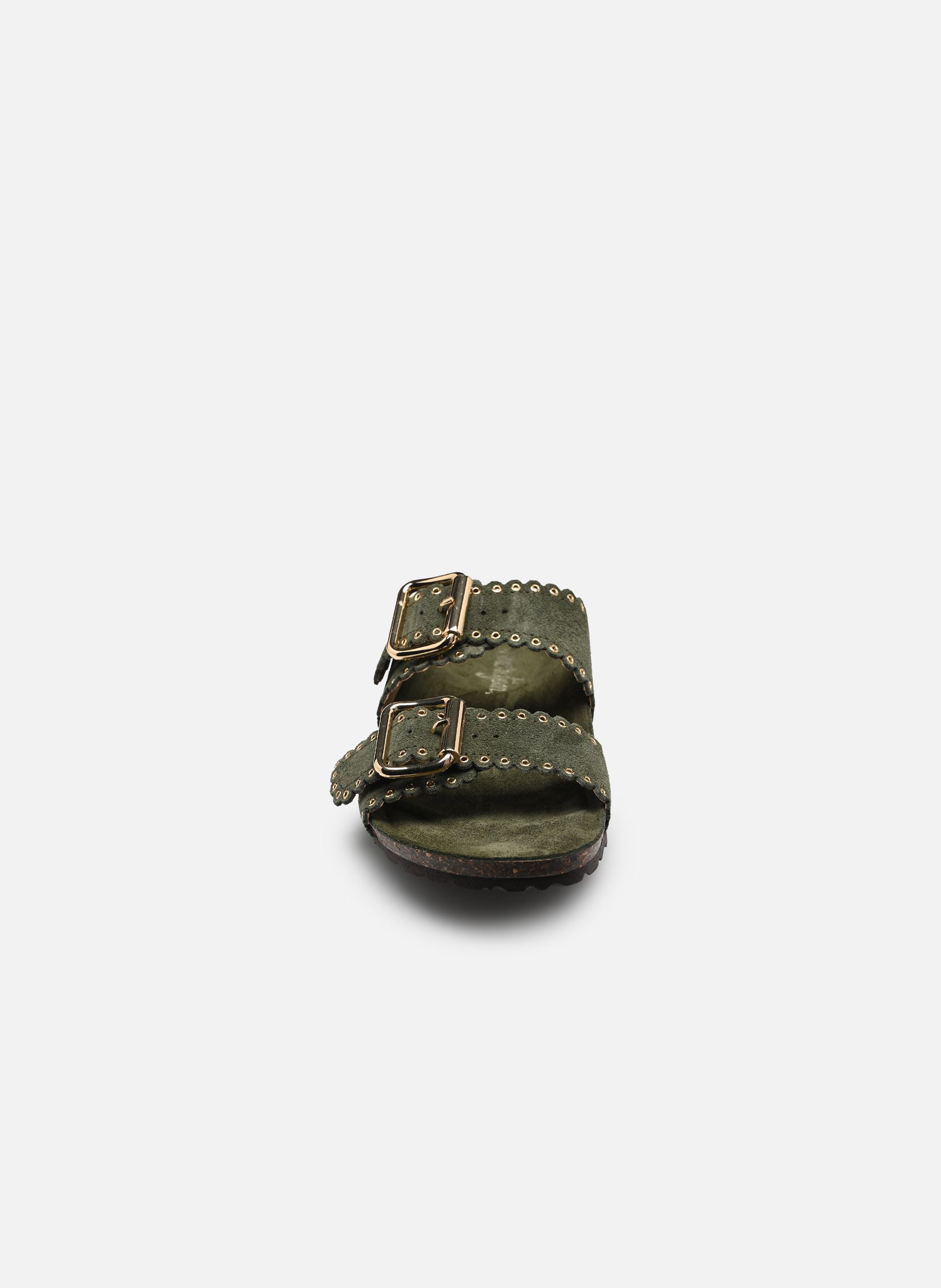 Mules Ariana Crosta femme vert Semerdjian Mules Ariana Crosta femme vert KAKI