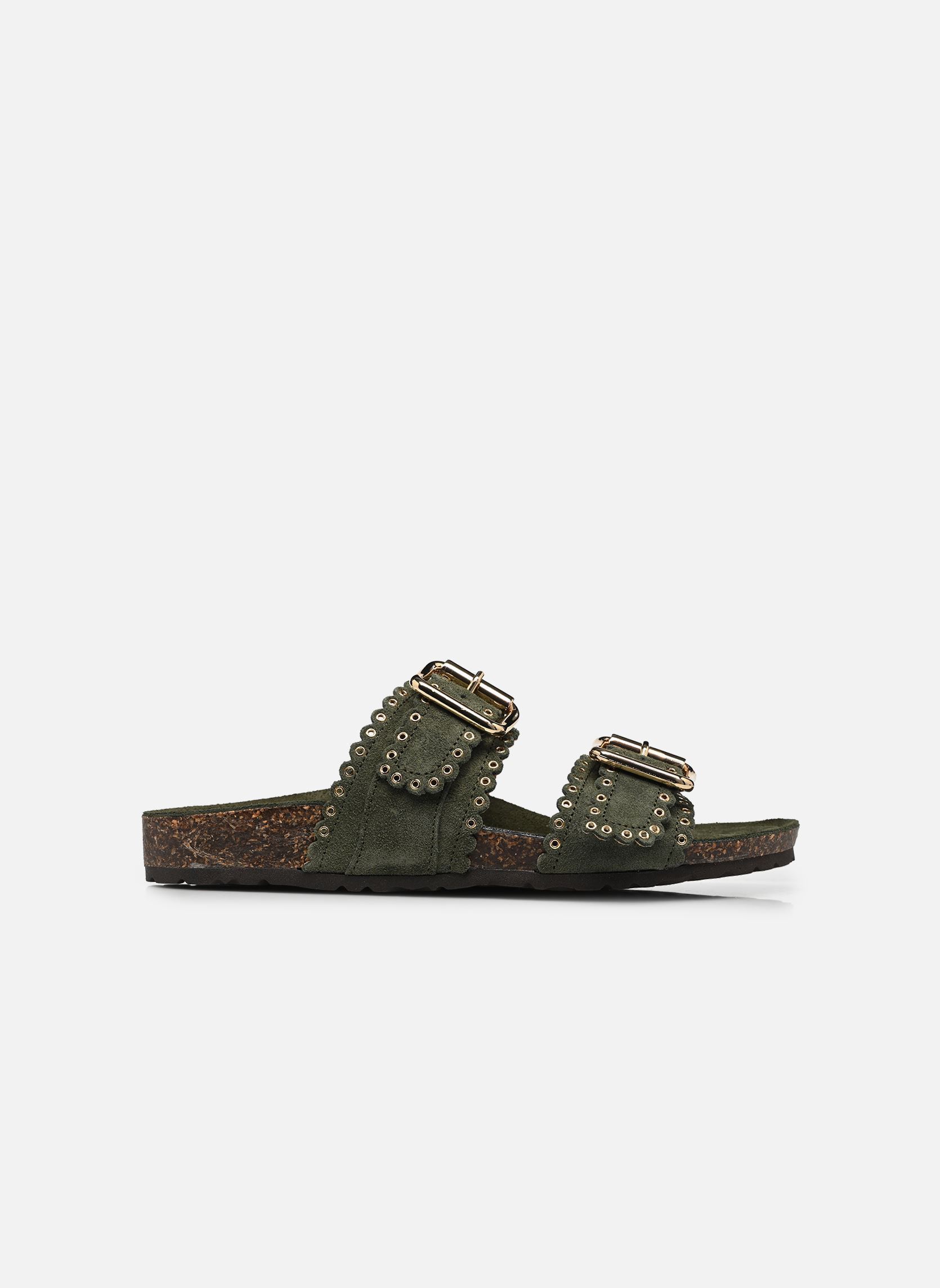 Mules Ariana Crosta femme vert Semerdjian Mules Ariana Crosta femme vert KAKI