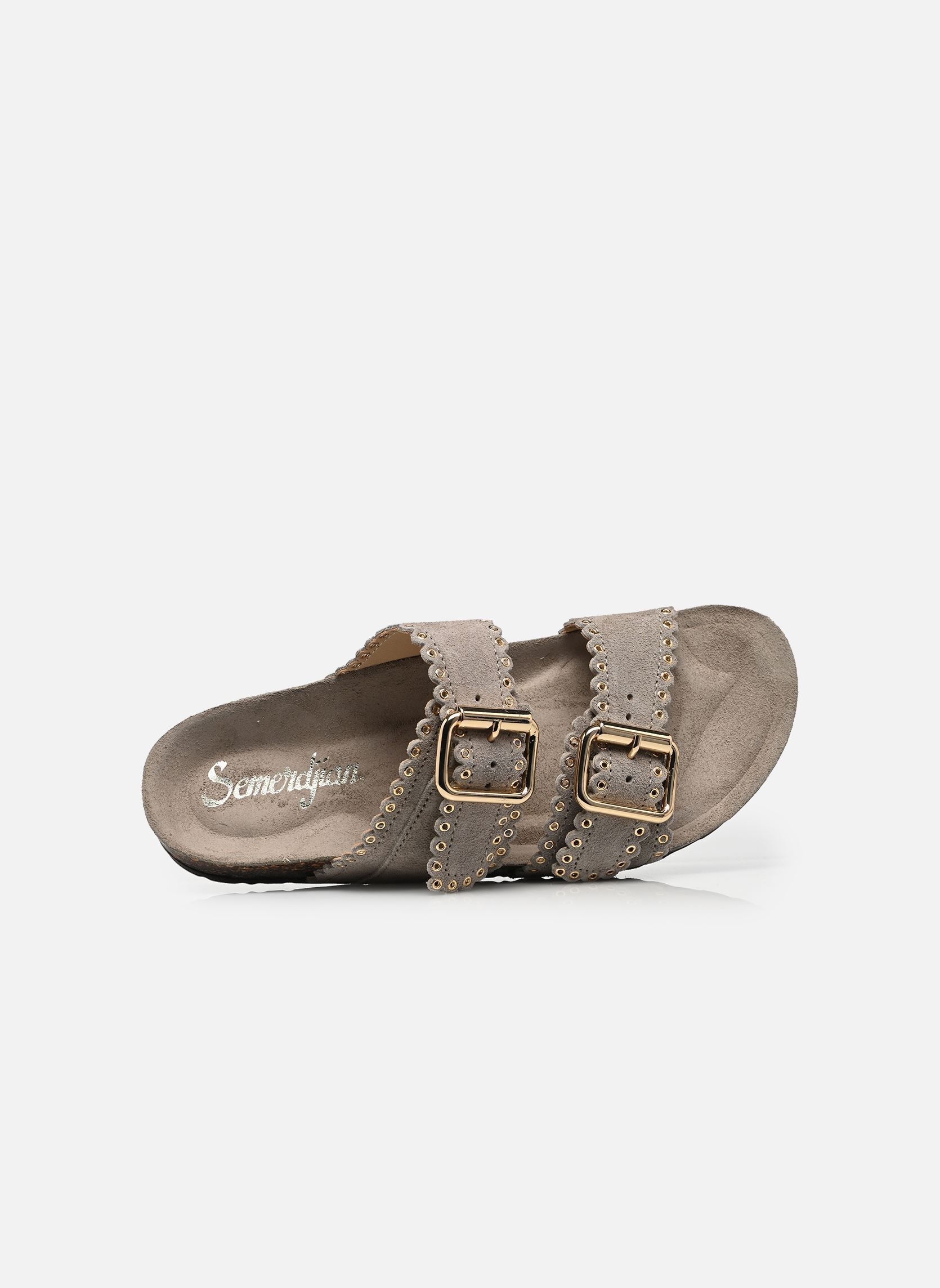 Mules Ariana Crosta femme beige Semerdjian Mules Ariana Crosta femme beige COCONUT