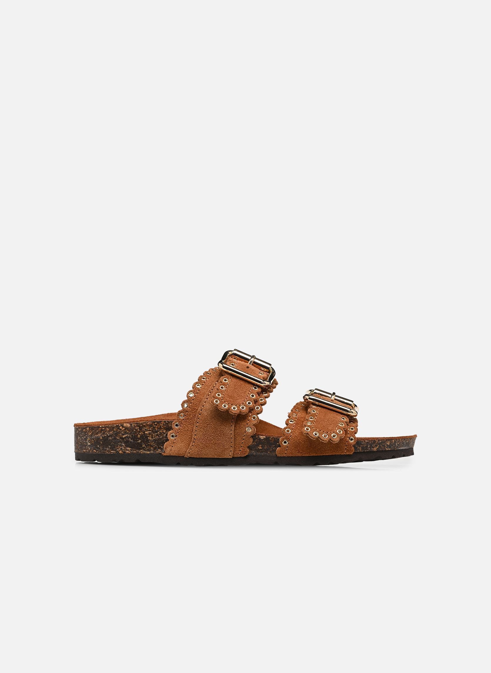 Mules Ariana Crosta femme marron Semerdjian Mules Ariana Crosta femme marron COGNAC