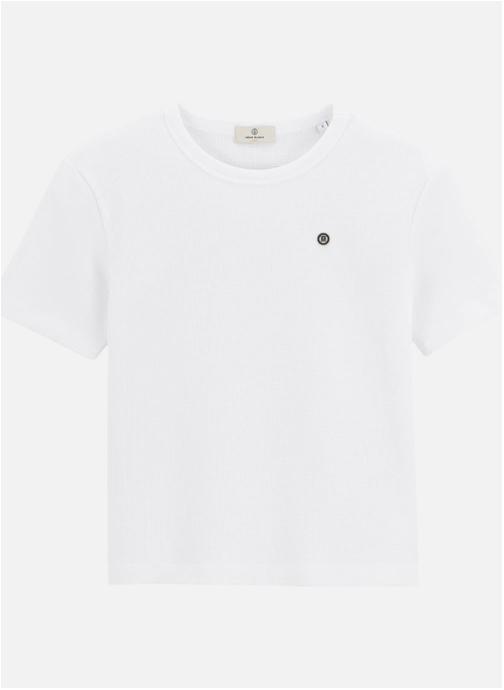 Serge Blanco Tee-shirts Toussaint garçon blanc