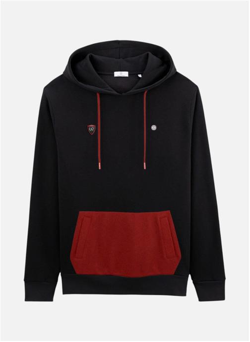 Serge Blanco Sweats à capuche Club Toulonnais homme noir