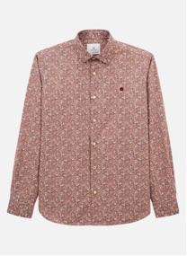 Chemises Charles homme bordeaux