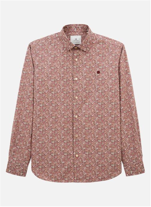 Serge Blanco Chemises Charles homme bordeaux