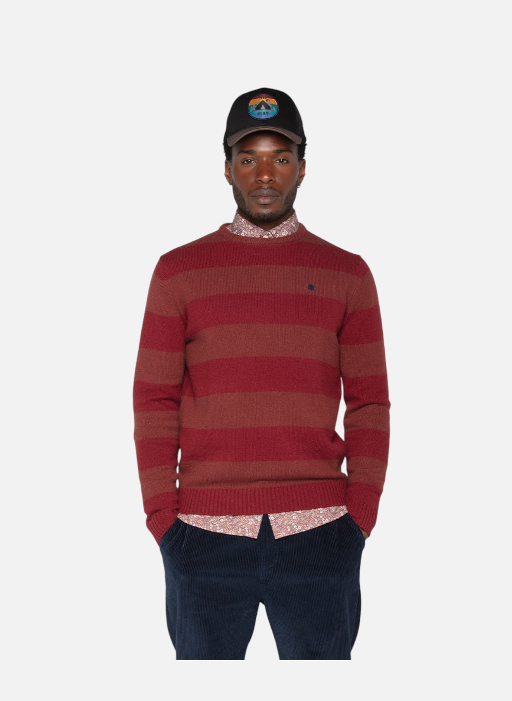 Chemises Charles homme bordeaux Serge Blanco Chemises Charles homme bordeaux Bordeaux