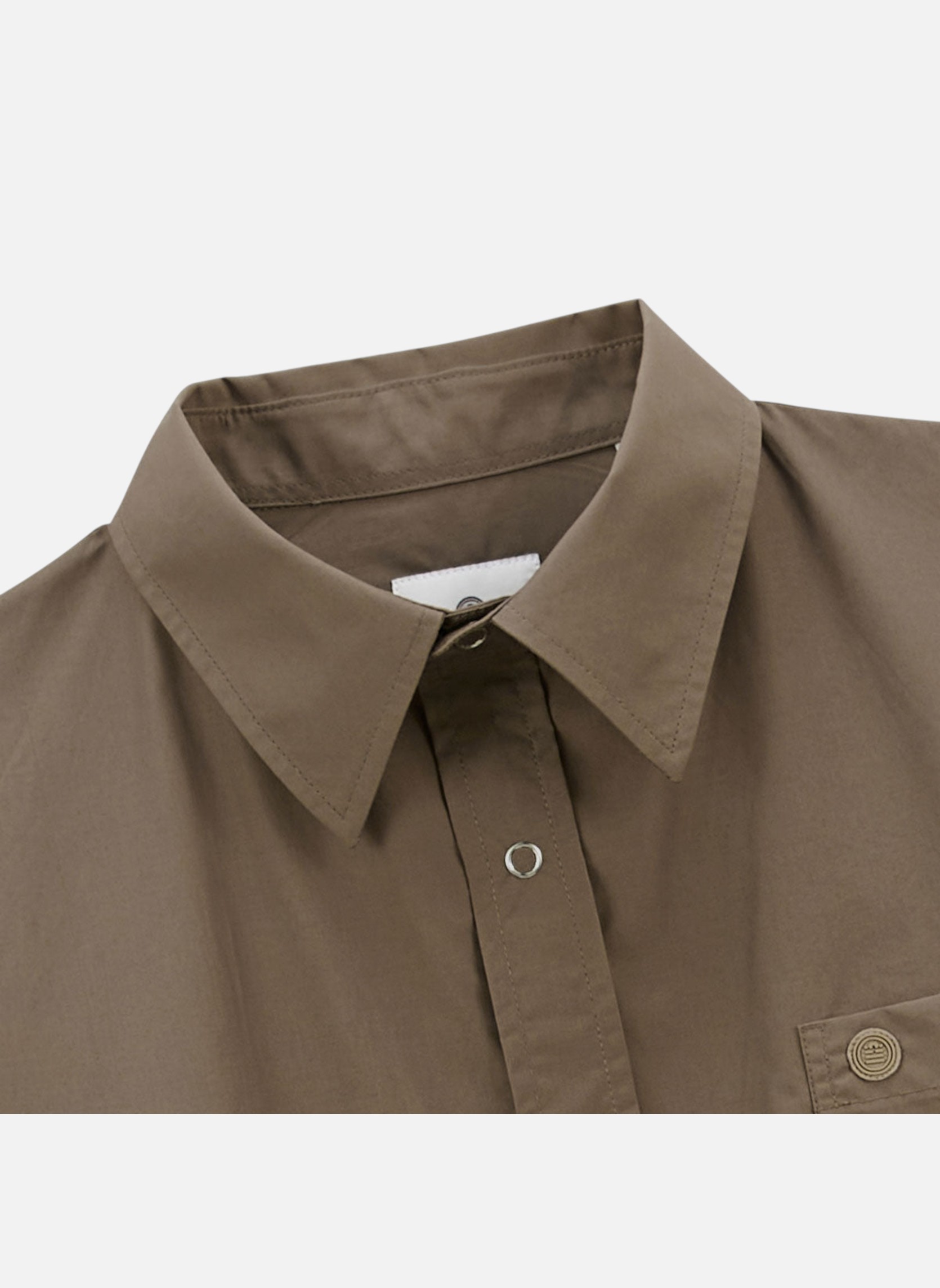 Chemises Clovis homme marron Serge Blanco Chemises Clovis homme marron Marron