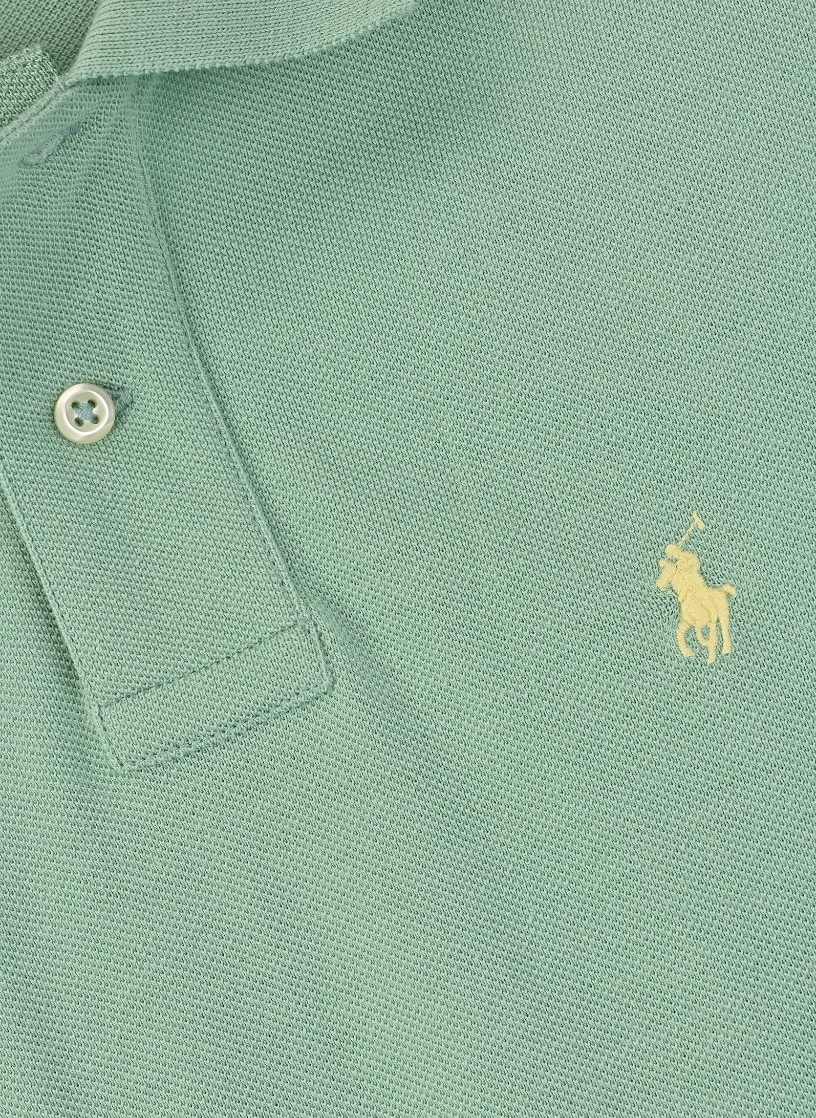 Polos Ss Kc-Tops-Knit garçon vert Polo Ralph Lauren Polos Ss Kc-Tops-Knit garçon vert CELADON/C1168