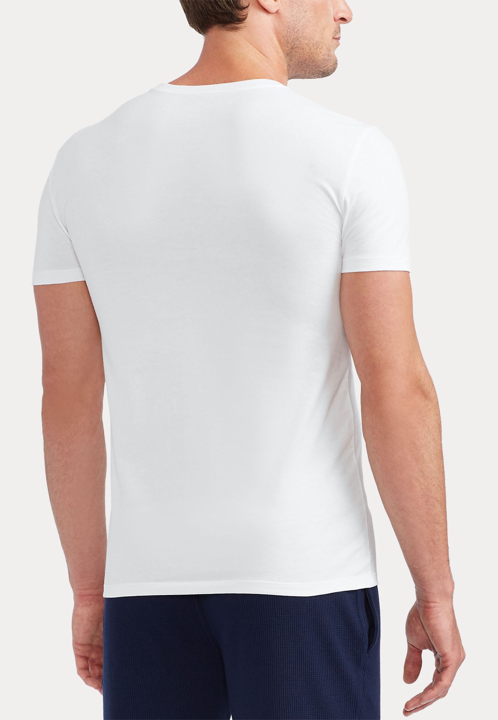 Sous-vêtements de sport S/S Crew-3 Pack-Crew Undershirt homme blanc Polo Ralph Lauren Sous-vêtements de sport S/S Crew-3 Pack-Crew Undershirt homme blanc 3PK WHITE/WHITE/WHITE