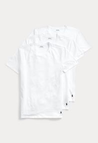 Sous-vêtements de sport S/S Crew-3 Pack-Crew Undershirt homme blanc Polo Ralph Lauren Sous-vêtements de sport S/S Crew-3 Pack-Crew Undershirt homme blanc 3PK WHITE/WHITE/WHITE