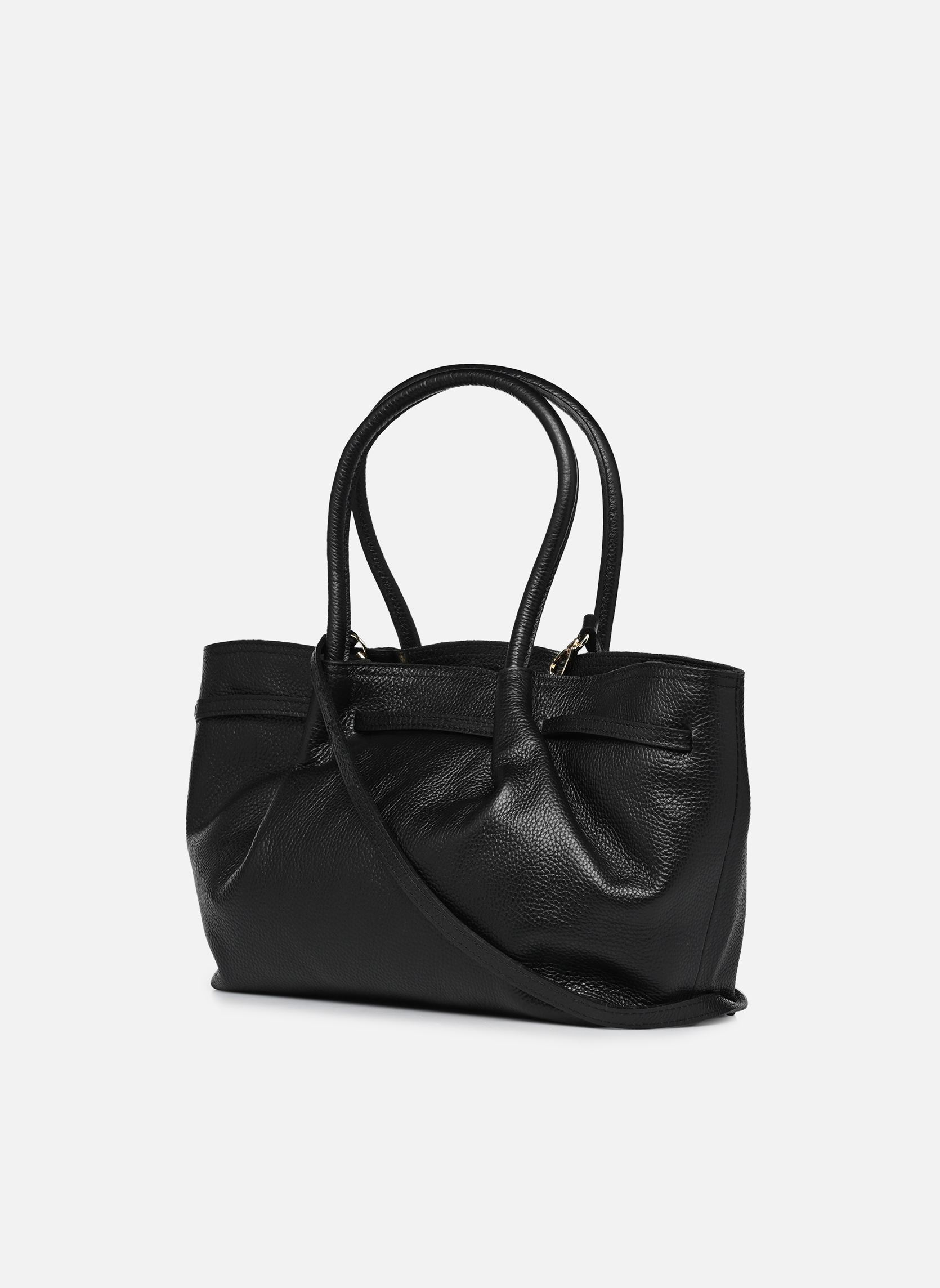 Set Di 2 Borse Tote Pieghevoli Da Donna – Nere – Con 2 Sacchetti Porta Scarpe – Tracolla Per Lavoro, Scuola, Viaggi E Palestra