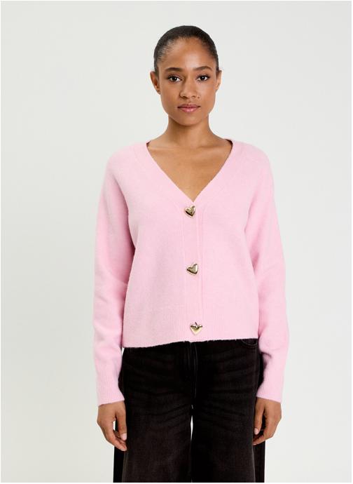 Cache Cache Gilets CARDIVHEART femme rose