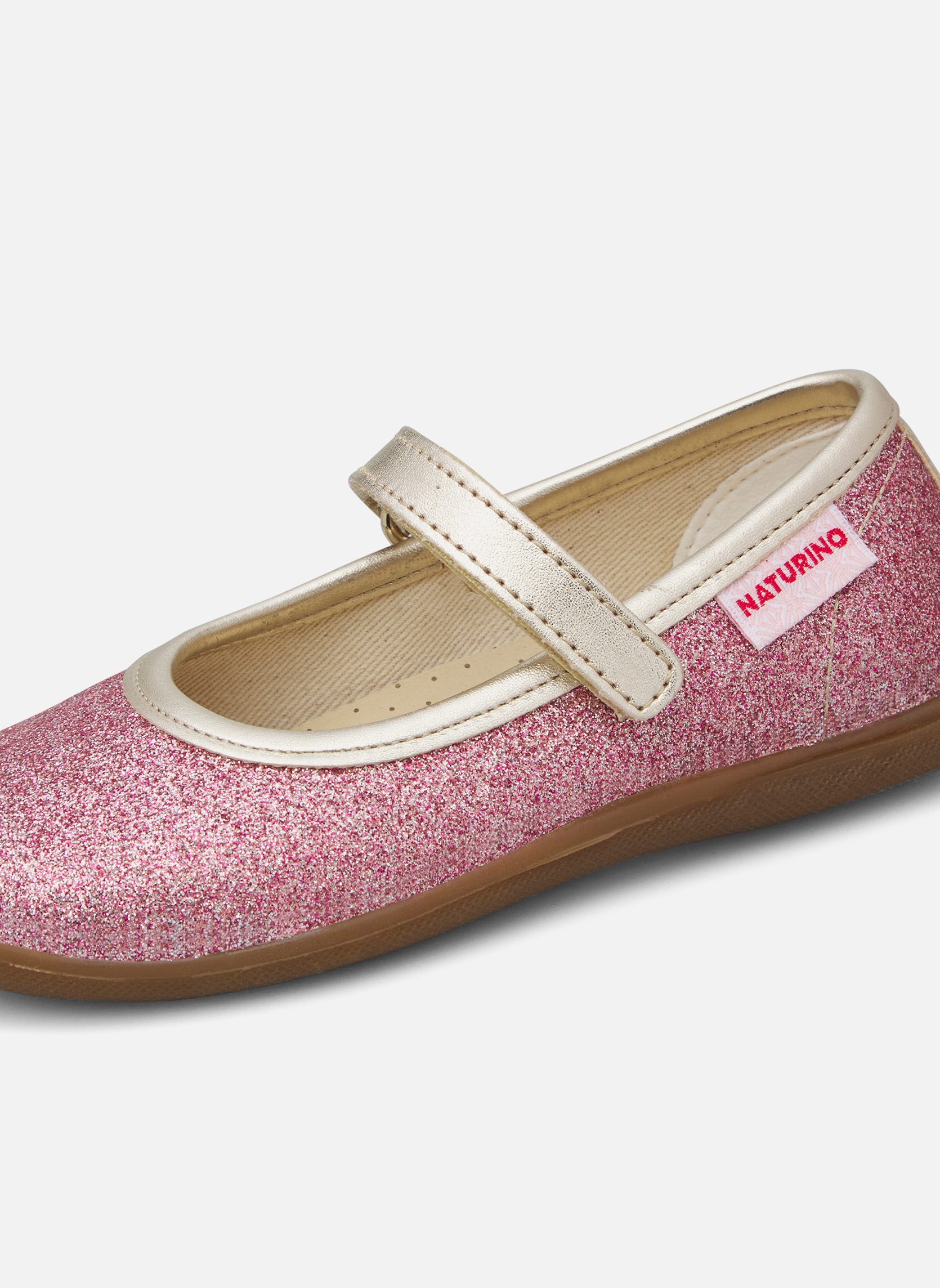 Ballerines Ballerines PAVIA 2 Rose-Platine- fille rose Naturino Ballerines Ballerines PAVIA 2 Rose-Platine- fille rose Rose clair