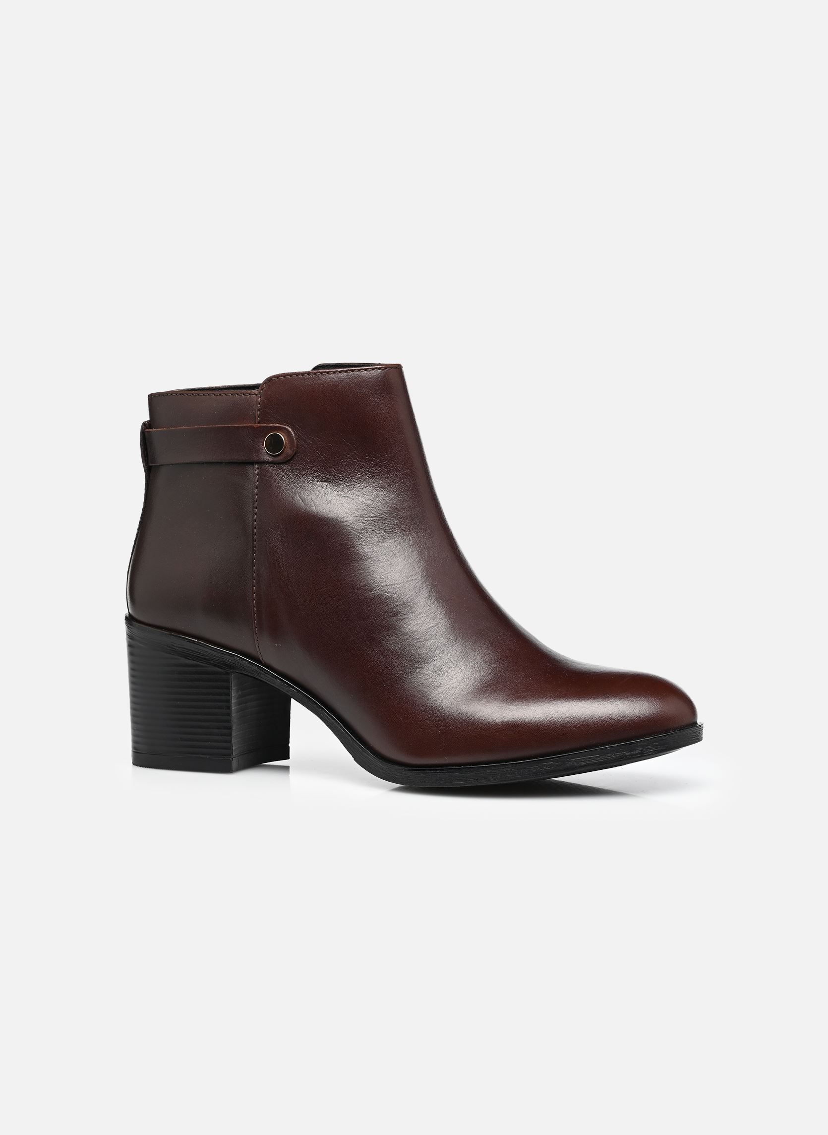 Stiefeletten und Stiefel D NEW ASHEEL B damen braun Geox Stiefeletten und Stiefel D NEW ASHEEL B damen braun Brun Foncé