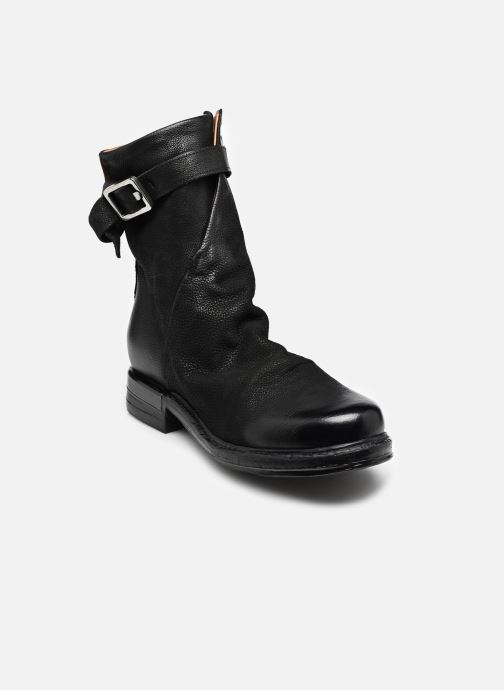 AS98 Enkellaarzen en boots B80213 N dames zwart