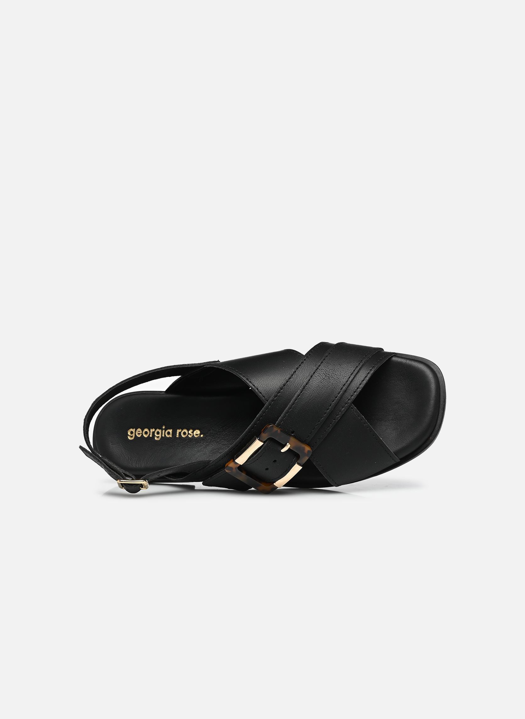 Sandalias planas Labria mujer negro Georgia Rose | Sarenza España