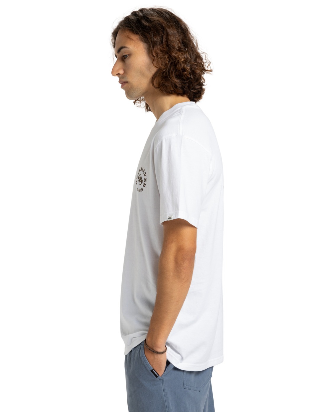 Tee-shirts Ev Summer Salt homme blanc Quiksilver Tee-shirts Ev Summer Salt homme blanc Blanc