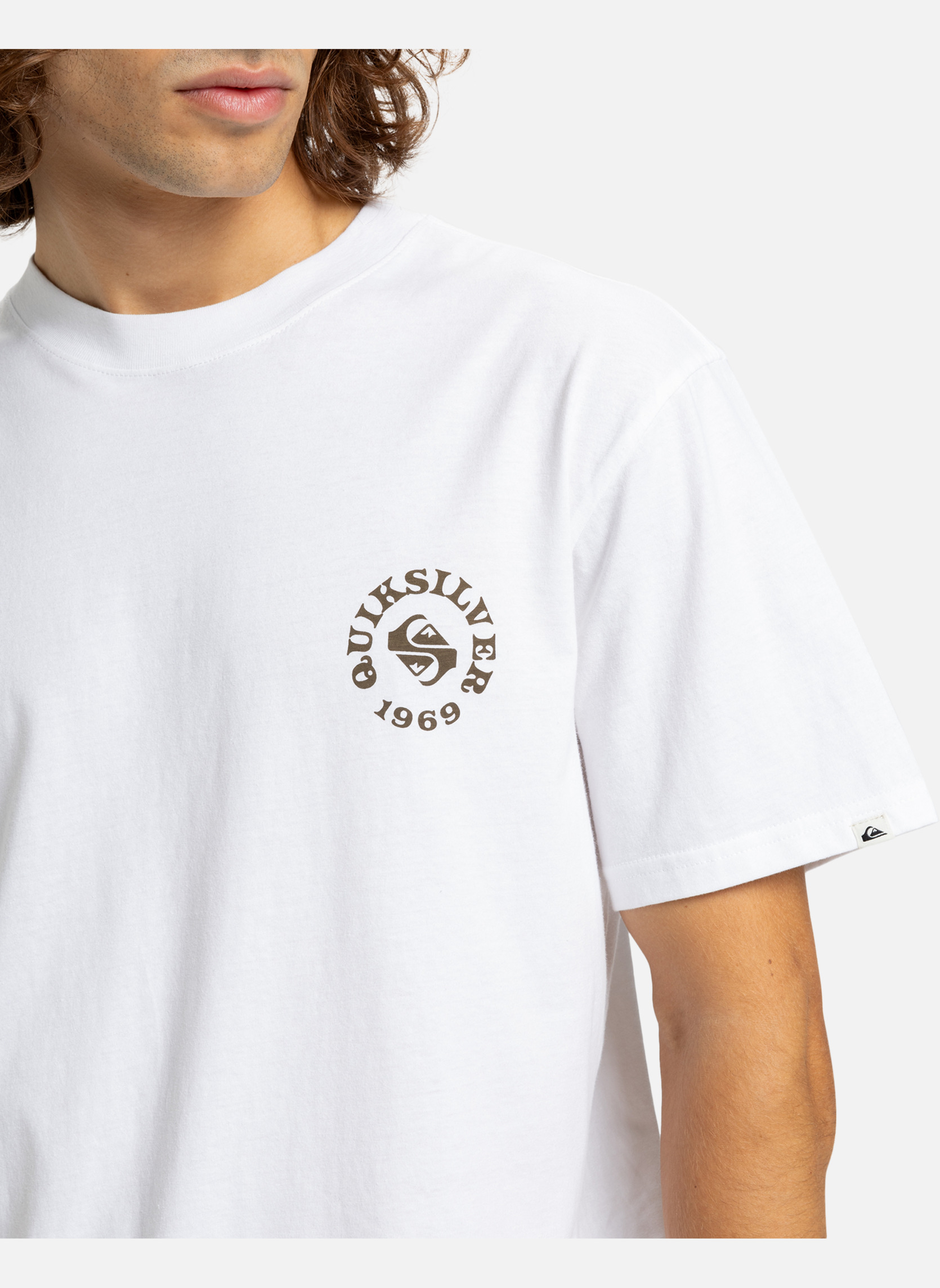 Tee-shirts Ev Summer Salt homme blanc Quiksilver Tee-shirts Ev Summer Salt homme blanc Blanc