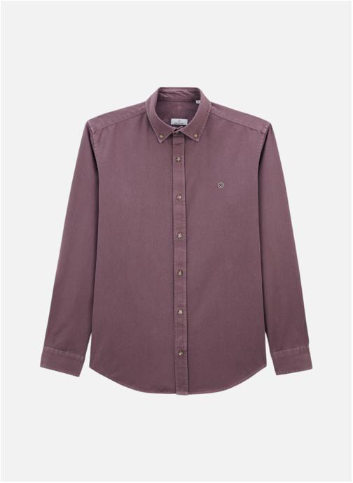 Serge Blanco Chemises Charles homme violet