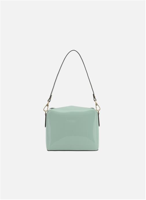 Pourchet Sacs à main Cassetta vernis femme bleu