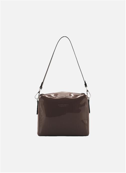 Pourchet Sacs à main Cassetta vernis femme marron