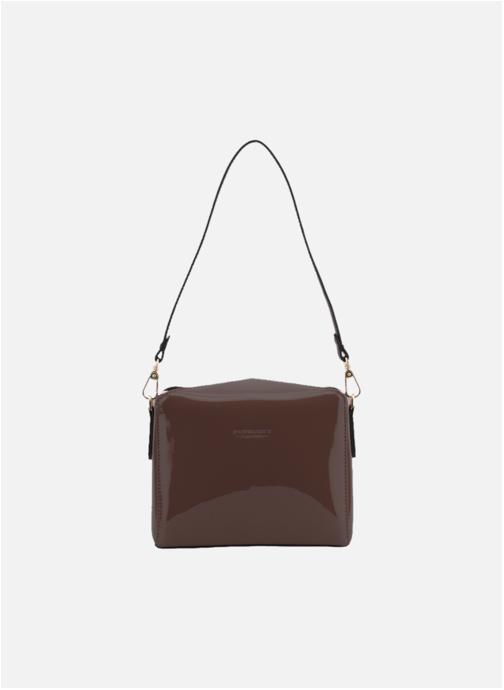 Pourchet Sacs à main Cassetta vernis femme marron