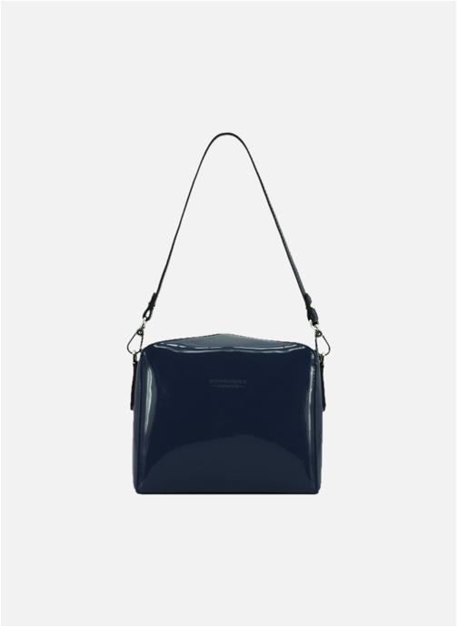 Pourchet Sacs à main Cassetta vernis femme bleu