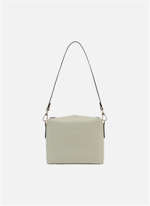 Pourchet Sacs à main Cassetta vernis femme blanc