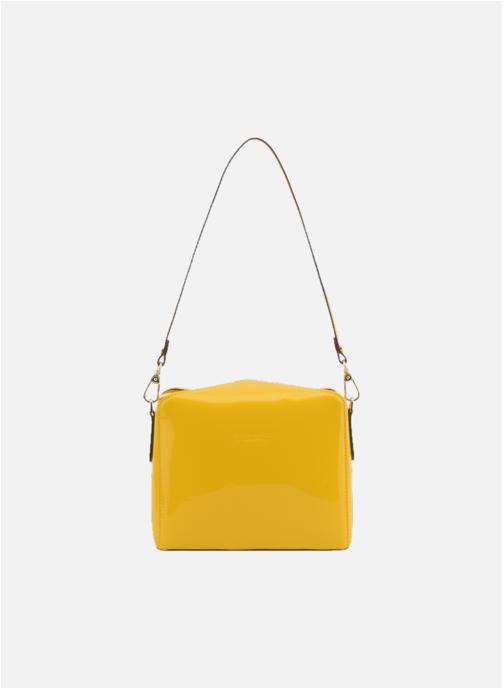 Pourchet Sacs à main Cassetta vernis femme jaune