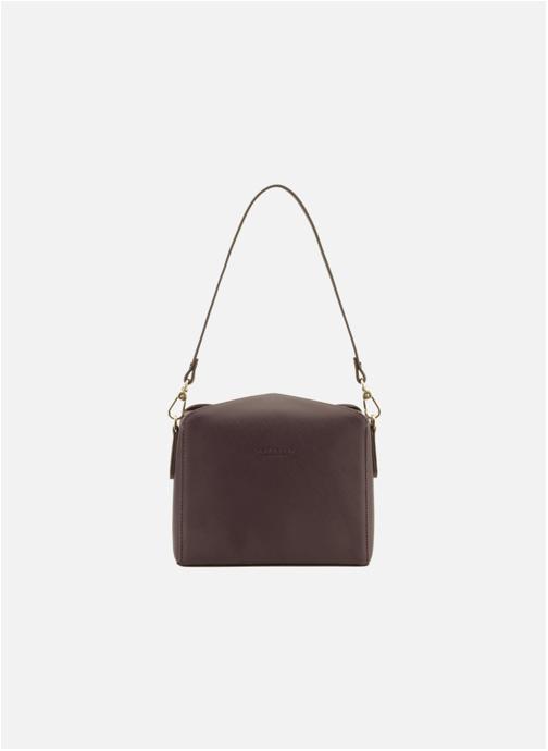 Pourchet Sacs à main Cassetta toile femme bordeaux