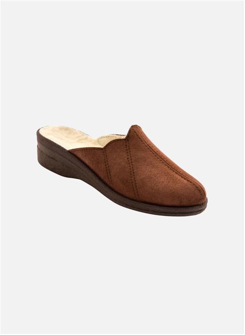 Pediconfort Chaussons PANTOUFLES femme marron