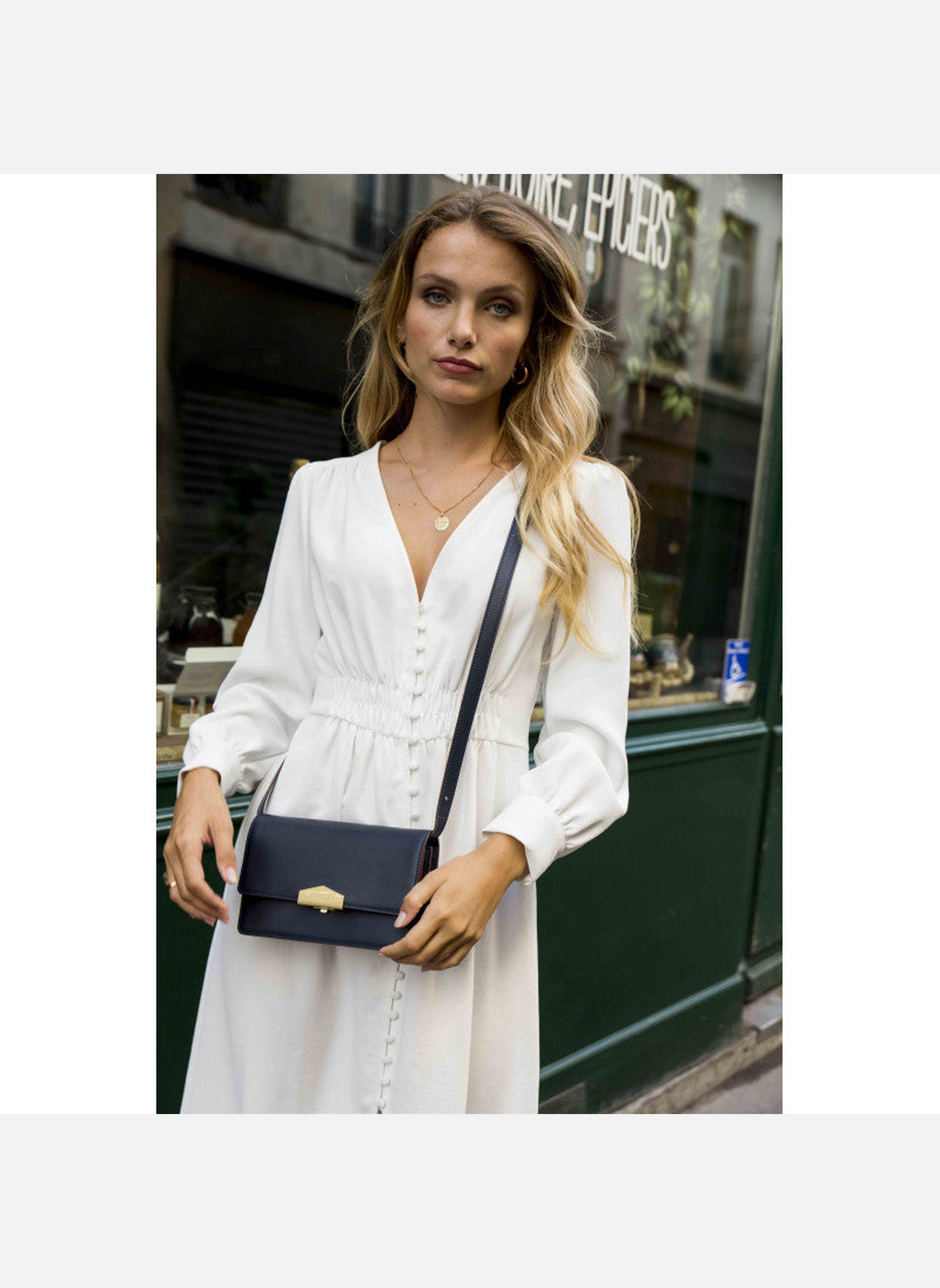 Sacs bandoulière Anjou femme bleu Pourchet Sacs bandoulière Anjou femme bleu Bleu marine